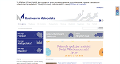 Desktop Screenshot of businessinmalopolska.pl